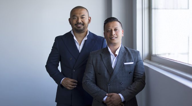 Pictured L R Ash Raj Baidya And Sandeep Shrestha