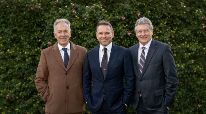 Pictured L R Kevin Goodman, Ian Watts, And Eric Wilkinson